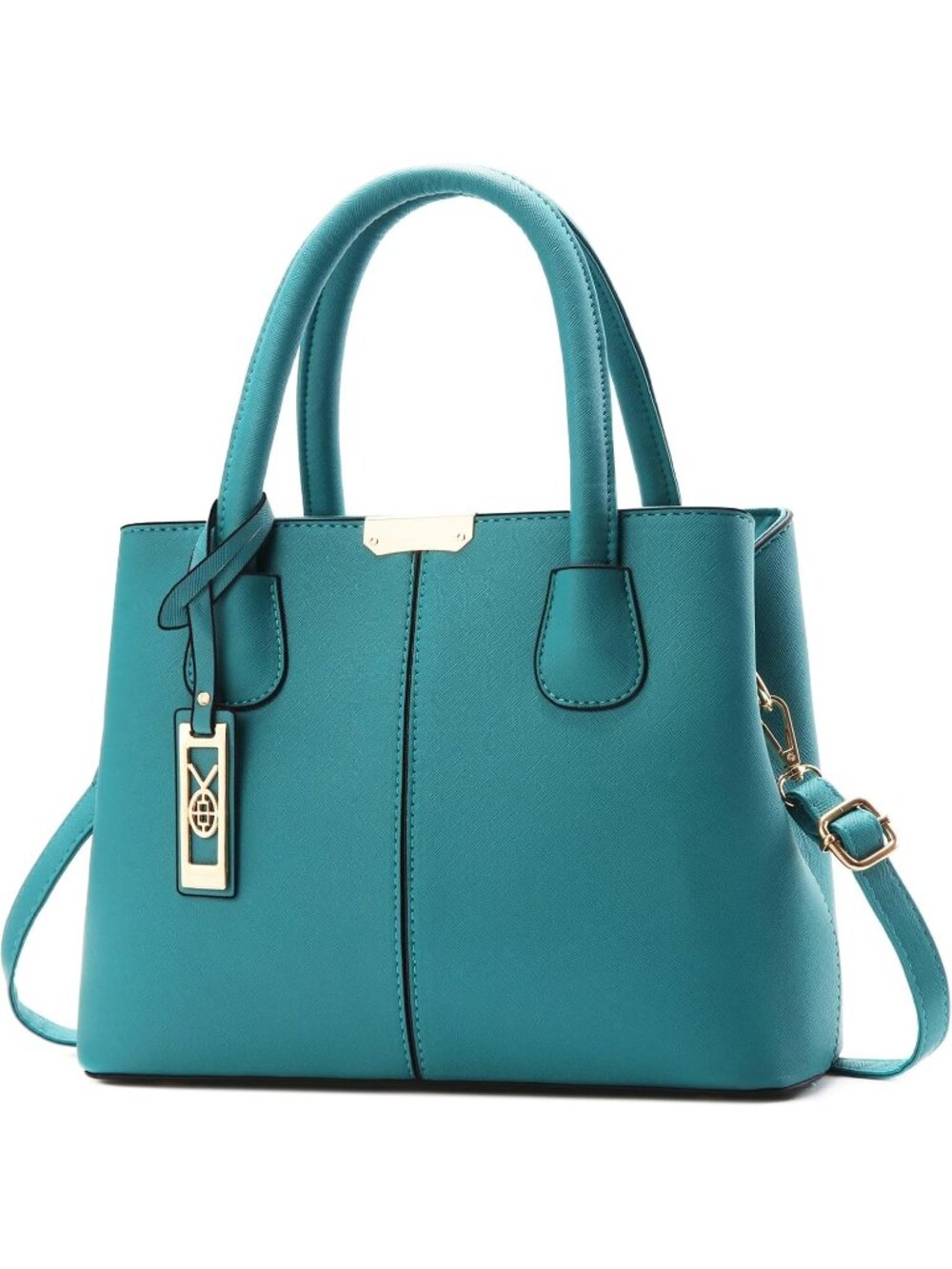 〽️Women's Turquoise Top Handle Satchel Shoulder Strap Purses Travel Handbags